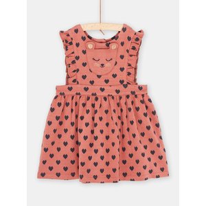 Βρεφικό Φόρεμα για Κορίτσια Orange Hearts