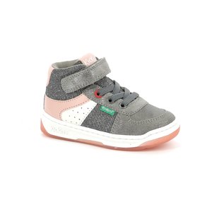 Παιδικά Παπούτσια για Κορίτσια Kickers Kickalien Grey/Pink