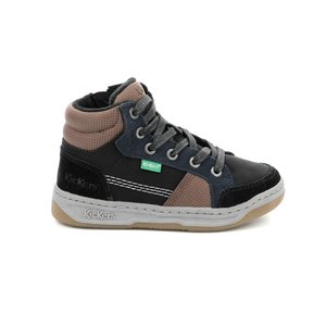 Παιδικά Παπούτσια για Αγόρια Kickers High Sneakers Kickosta Blue/Black/Brown