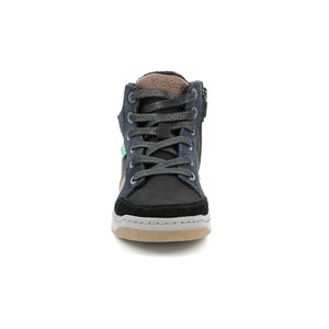 Παιδικά Παπούτσια για Αγόρια Kickers High Sneakers Kickosta Blue/Black/Brown