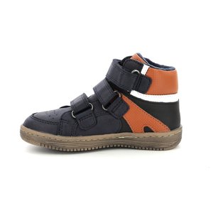 Παιδικά Παπούτσια για Αγόρια Kickers High Sneakers Lohan Navy/Orange