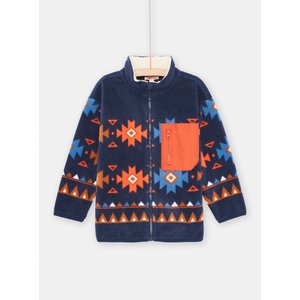Παιδική Ζακέτα για Αγόρια Blue/Orange