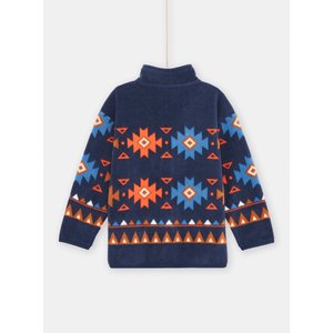 Παιδική Ζακέτα για Αγόρια Blue/Orange