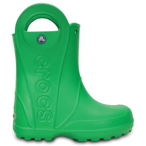 Παιδίκες Γαλότσες Crocs Handle It Rain Grass Green (Μεγέθη 23-34)
