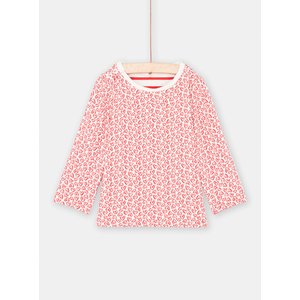Βρεφική Μακρυμάνικη Μπλούζα για Κορίτσια Διπλής Όψης Red Hearts