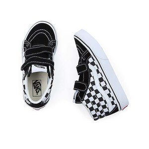 Παιδικά High Sneakers Παπούτσια Vans Old Skool Checkerboard Black/White