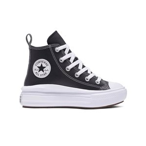Παιδικά High Sneakers Παπούτσια Converse Chuck Tailor All Star Platform Black Leather