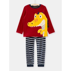 Παιδικές Μακρυμάνικες Πιτζάμες για Αγόρια Red Dinosaur