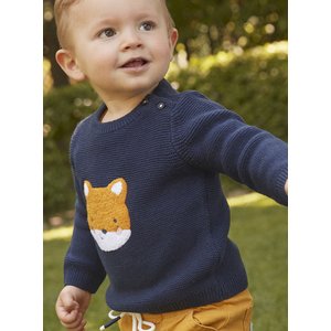 Βρεφικό Πουλόβερ για Αγόρια Μπλε Foxy