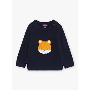 Βρεφικό Πουλόβερ για Αγόρια Μπλε Foxy