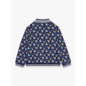 Παιδική Ζακέτα για Κορίτσια Navy Flowers