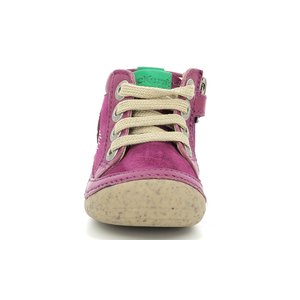 Βρεφικά Παππούτσια για Κορίτσια Kickers Sonistreet Plum Purple