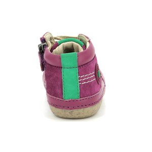 Βρεφικά Παππούτσια για Κορίτσια Kickers Sonistreet Plum Purple