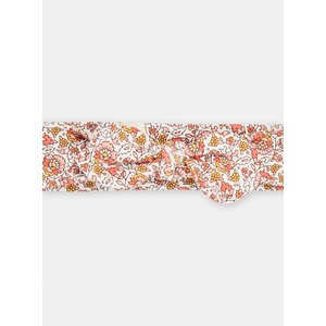 Βρεφική Κορδέλα για Κορίτσια Beige Flowers
