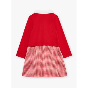 Παιδικό Φόρεμα για Κορίτσια Sergent Major Κόκκινο Καρό