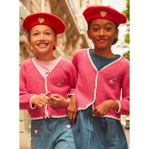 Παιδική Ζακέτα για Κορίτσια Sergent Major Pink Hearts