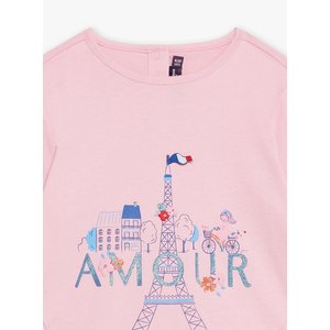 Παιδική Μακρυμάνικη Μπλούζα για Κορίτσια Sergent Major Pink Amour
