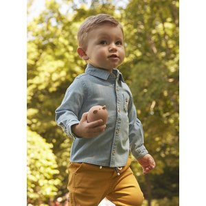 Βρεφικό Πουκάμισο για Αγόρια Sergent Major Denim Light Blue