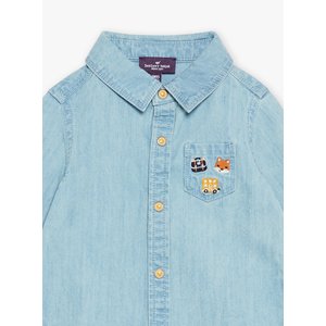 Βρεφικό Πουκάμισο για Αγόρια Sergent Major Denim Light Blue