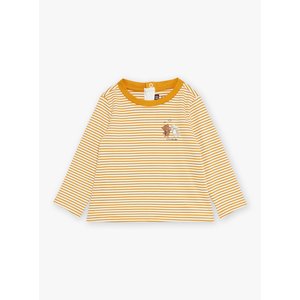 Βρεφική Μακρυμάνικη Μπλούζα για Αγόρια Sergent Major Mustard Stripes