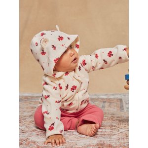 Βρεφική Ζακέτα για Κορίτσια Sergent Major Fleece White Flowers