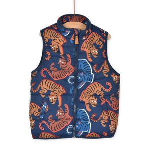 Παιδικό Αμάνικο Μπουφάν για Αγόρια Blue Tiger