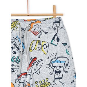 Παιδικό Παντελόνι Φόρμας για Αγόρια Gray Doodle