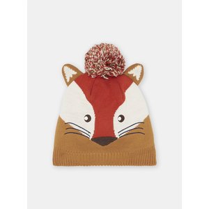 Παιδικό Σκουφάκι για Αγόρια Orange/Brown Foxy