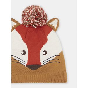 Παιδικό Σκουφάκι για Αγόρια Orange/Brown Foxy