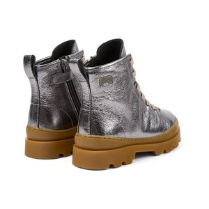 Παιδικά Μποτάκια Camper Brutus Silver Metallic