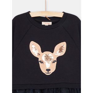Παιδικό Φόρεμα για Κορίτσια Navy Blue Deer