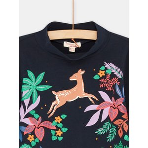 Παιδική Μακρυμάνικη Μπλούζα για Κορίτσια Blue Deer