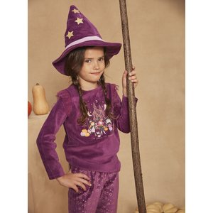Παιδικές Μακρυμάνικες Πιτζάμες Halloween για Κορίτσια Sergent Major Magenda Witches