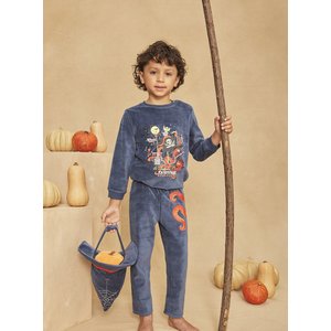 Παιδικές Μακρυμάνικες Πιτζάμες Halloween για Αγόρια Sergent Major Blue Pirate