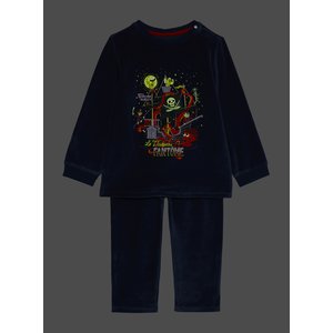Παιδικές Μακρυμάνικες Πιτζάμες Halloween για Αγόρια Sergent Major Blue Pirate