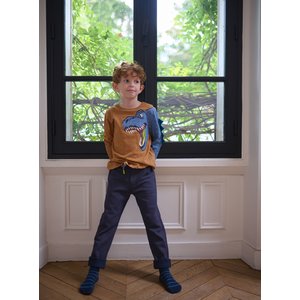 Παιδικό Παντελόνι για Αγόρια Γκρι Καρό