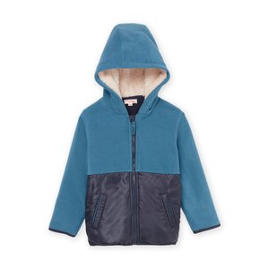 Παιδική Μακρυμάνικη Ζακέτα για Αγόρια Fleece Blue