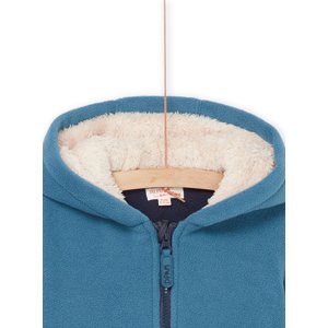 Παιδική Μακρυμάνικη Ζακέτα για Αγόρια Fleece Blue