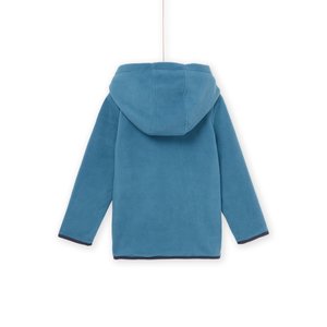 Παιδική Μακρυμάνικη Ζακέτα για Αγόρια Fleece Blue