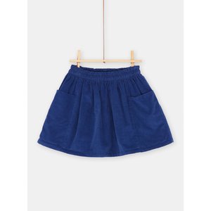 Παιδική Φούστα για Κορίτσια Διπλής Όψης Blue Floral