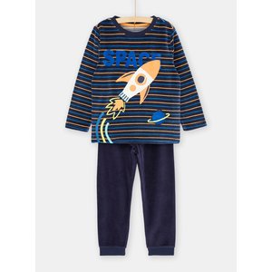 Παιδικές Μακρυμάνικες Πιτζάμες για Αγόρια Blue Spaceship