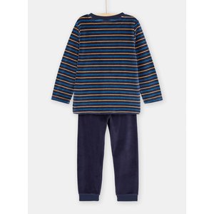 Παιδικές Μακρυμάνικες Πιτζάμες για Αγόρια Blue Spaceship