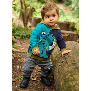 Βρεφική Ζακέτα για Αγόρια Blue/Khaki Tiger