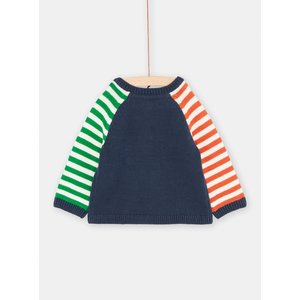 Βρεφικό Μακρυμάνικο Πουλόβερ για Αγόρια Multicolour Foxy