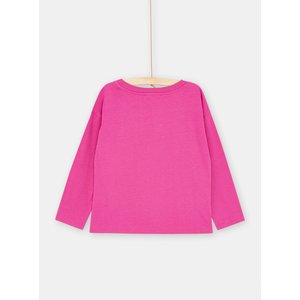 Παιδική Μακρυμάνικη Μπλούζα για Κορίτσια Pink Tiger