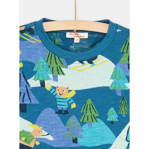 Παιδική Μακρυμάνικη Μπλούζα για Αγόρια Blue Trees