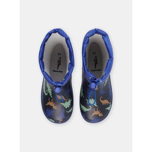 Παιδικές Γαλότσες για Αγόρια Blue Dinosaurs