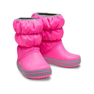 Παιδικές Γαλότσες Crocs για Κορίτσια Puff Candy Pink