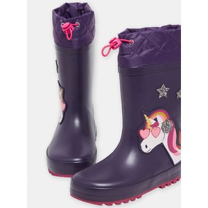 Παιδικές Γαλότσες για Κορίτσια Purple Unicorn
