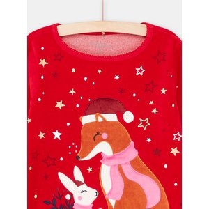 Σετ Παιδικές Πιτζάμες για Κορίτσια Starry Foxes
